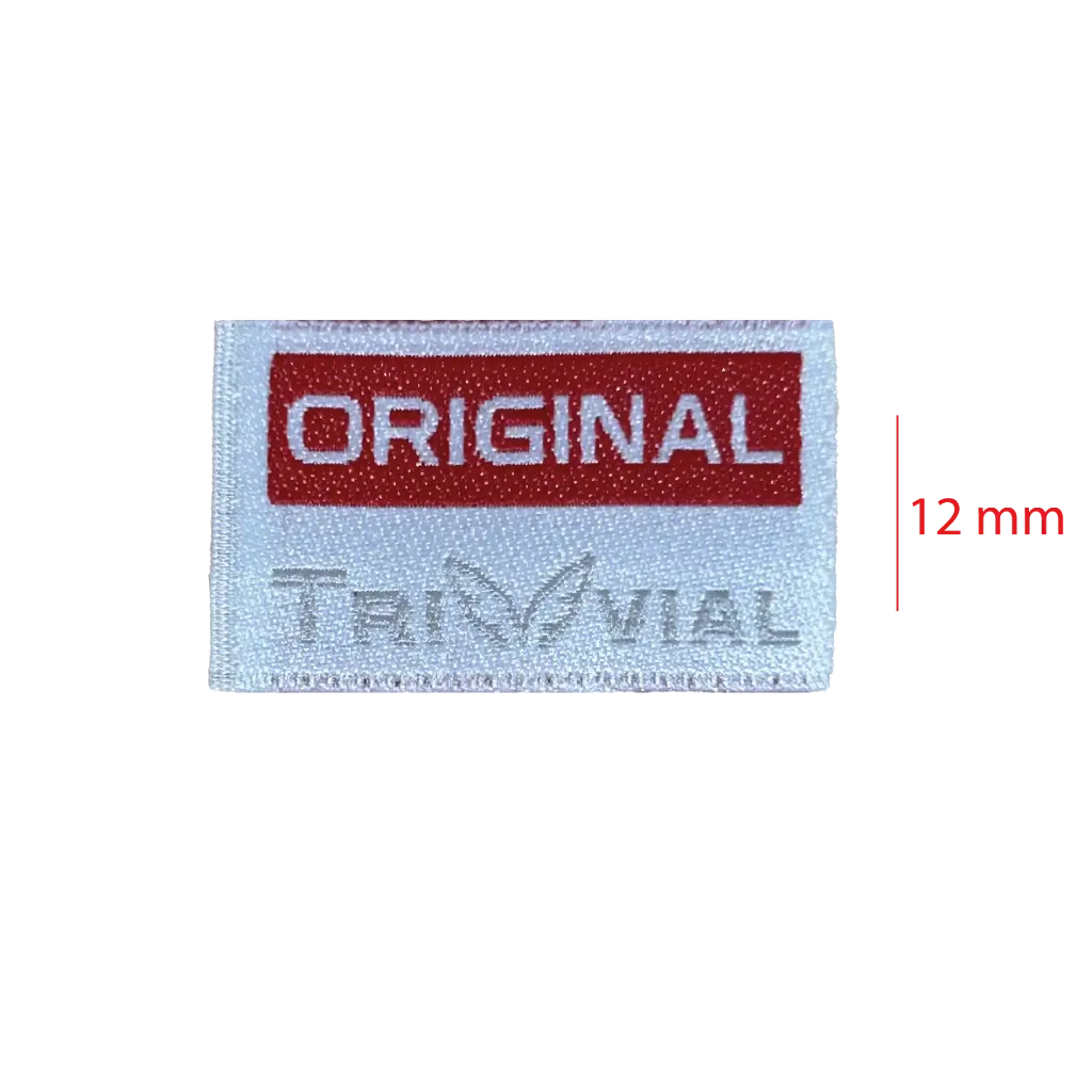 Bordada tafeta cortada y soldada 10/12mm 1 color