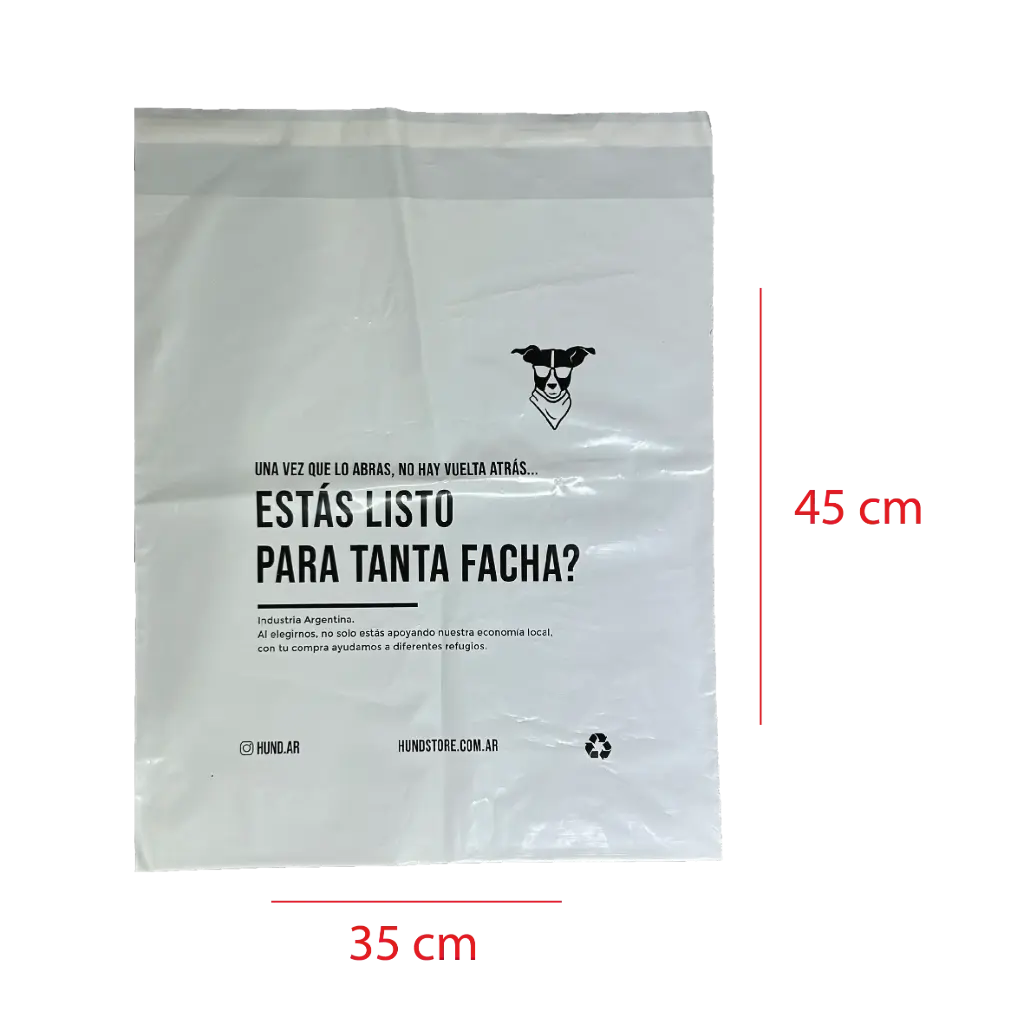 [BoPoecIm-35x45/40] Bolsas ecomerce 35x45/40 Impresa