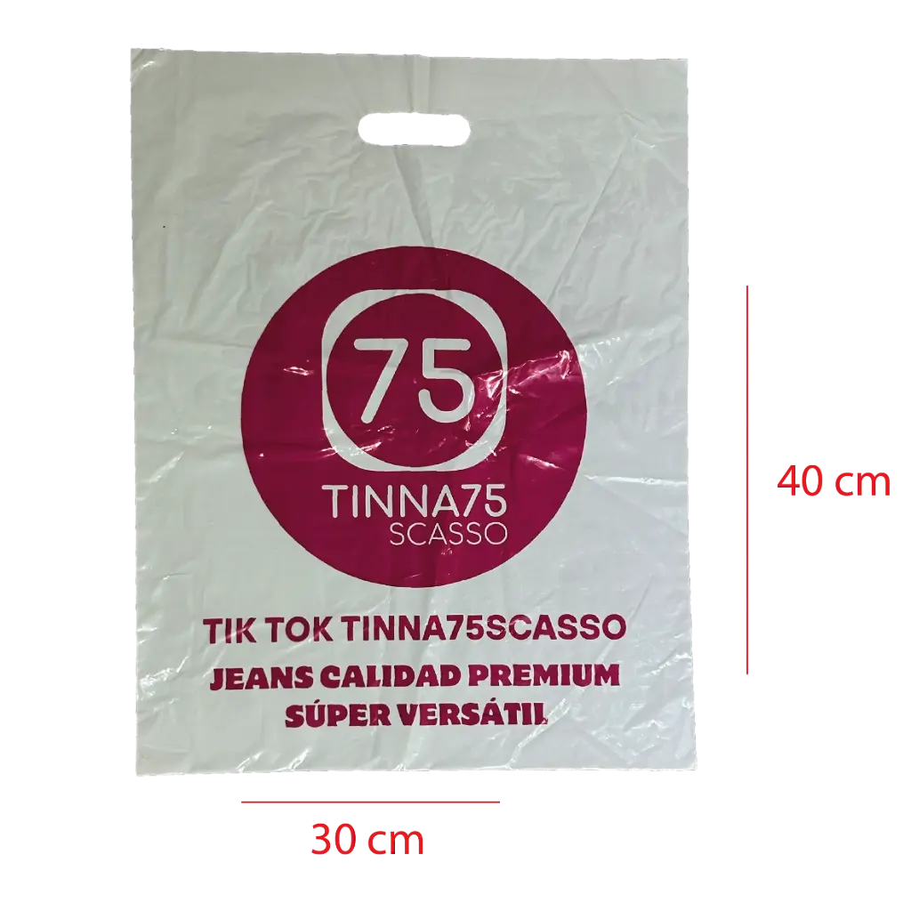 [BoPoRi30x40/40ImCoBl] Bolsas riñon 30x40/40mic impresa consorcio blanco