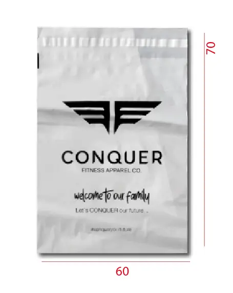 Bolsas Ecomerce 60x70/40mic Impresa Consorcio blanco