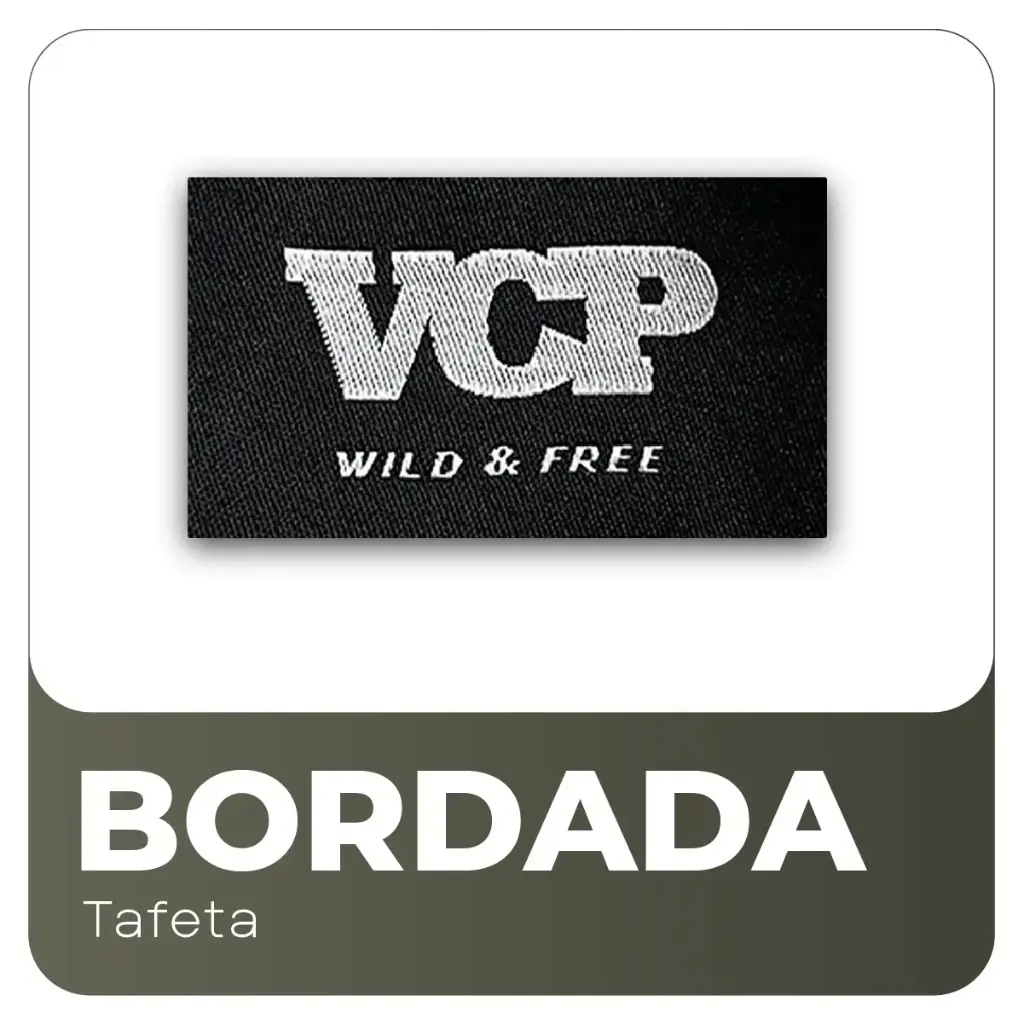 Bordada Tafeta cortada y doblada al medio 33mm 1 color