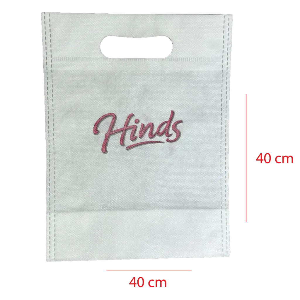 [BoFrMeriIm-40x40] Bolsas Friselina Metalizada riñon 40x40 Impresa