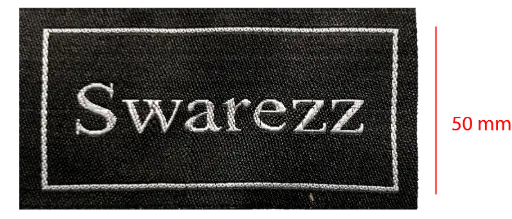 [EBAD50CS1] Bordada Alta definición cortada y soldada 50mm 1 color