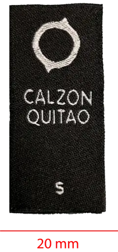 [EBAD20CS1] Bordada alta definición cortada y soldada 20mm 1 color