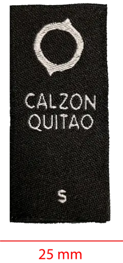 [EBAD25CS1] Bordada alta definición cortada y soldada 25mm 1 color