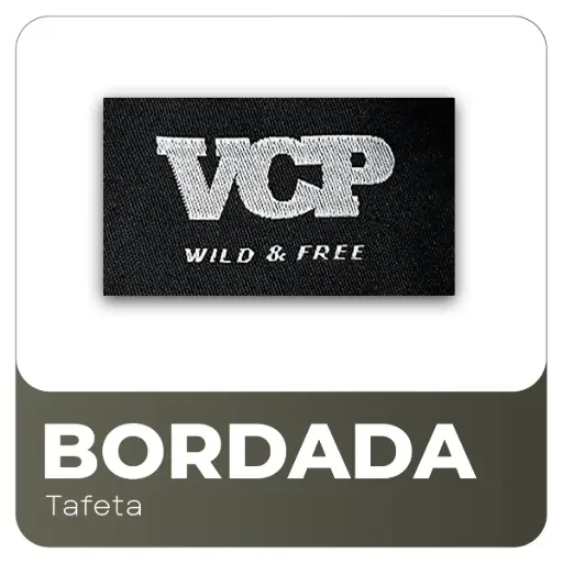 Bordada Tafeta cortada y doblada al medio 20mm 1 color