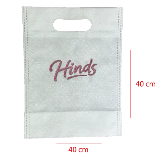 [BoFrMeriIm-40x40] Bolsas Friselina Metalizada riñon 40x40 Impresa